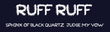 Ruff Ruff by JSH creates — Script Handwritten Font — thumbnail 2