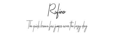 Rufino by Sungi Creative — Script Handwritten Font — thumbnail 1