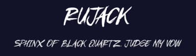 Rujack by Sawarna Studio — Script Handwritten Font — thumbnail 2