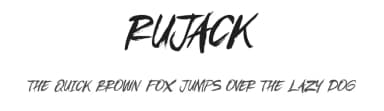 Rujack by Sawarna Studio — Script Handwritten Font — thumbnail 1