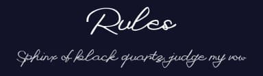 Rules by Letterlycious — Script Handwritten Font — thumbnail 2