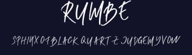 Rumbe by Mr Letters — Script Handwritten Font — thumbnail 2