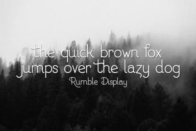 Rumble Family Font by Ijem RockArt — Script Handwritten Font — thumbnail 5