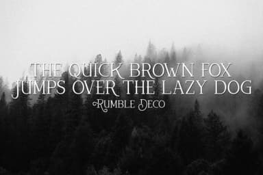 Rumble Family Font by Ijem RockArt — Script Handwritten Font — thumbnail 6