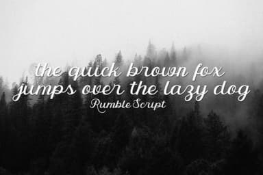 Rumble Family Font by Ijem RockArt — Script Handwritten Font — thumbnail 7