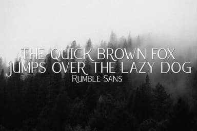 Rumble Family Font by Ijem RockArt — Script Handwritten Font — thumbnail 8