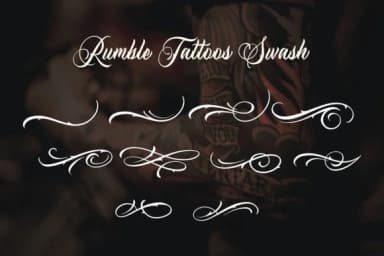 Rumble Tattoos Font by Blankids Studio — Script Handwritten Font — thumbnail 6