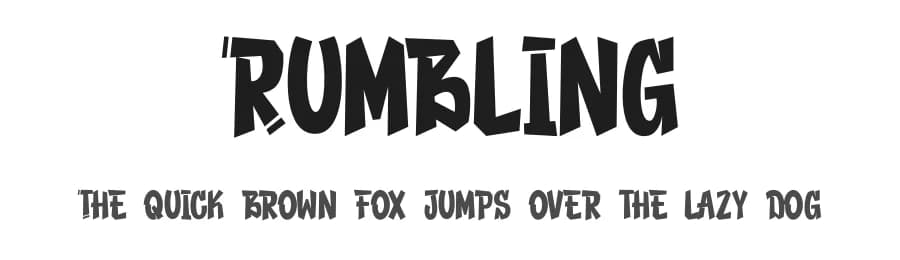 Rumbling by Hoperative — Script Handwritten Font