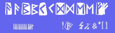 Runes by Mathieu Klomp — Dingbats Font — thumbnail 3