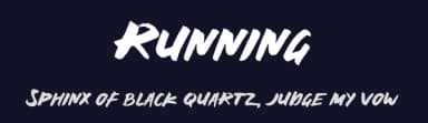 Running by Willetter Studio — Script Handwritten Font — thumbnail 2