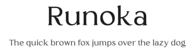 Runoka by Pentagonistudio — Serif Font — thumbnail 1