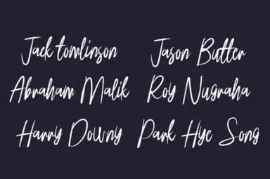 Rusher Font by 78soeef Design — Script Handwritten Font — thumbnail 7