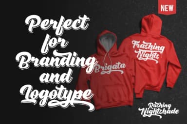 Rushing Nightshade Font by figuree studio — Script Handwritten Font — thumbnail 4