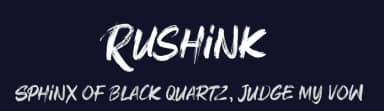 Rushink by D&K Project — Script Handwritten Font — thumbnail 2