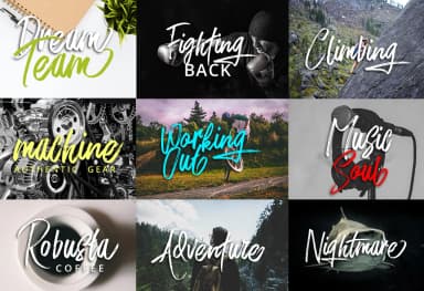 Rushtard Brush Font by Ijem RockArt — Script Handwritten Font — thumbnail 7