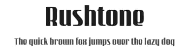 Rushtone by Aftertime Studio — Sans Serif Font — thumbnail 1