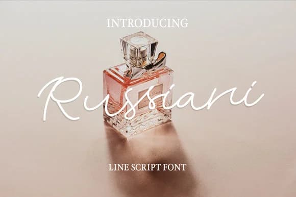 Russiani Font by bestee fakin houwer — Script Handwritten Font
