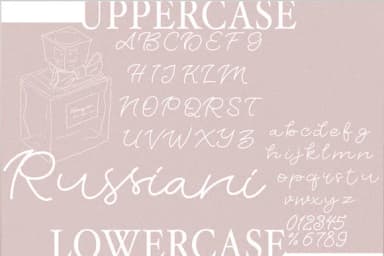 Russiani Font by bestee fakin houwer — Script Handwritten Font — thumbnail 2