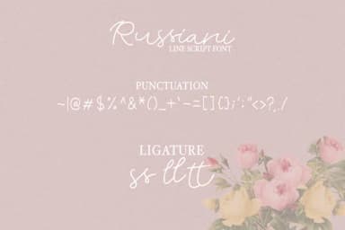 Russiani Font by bestee fakin houwer — Script Handwritten Font — thumbnail 3