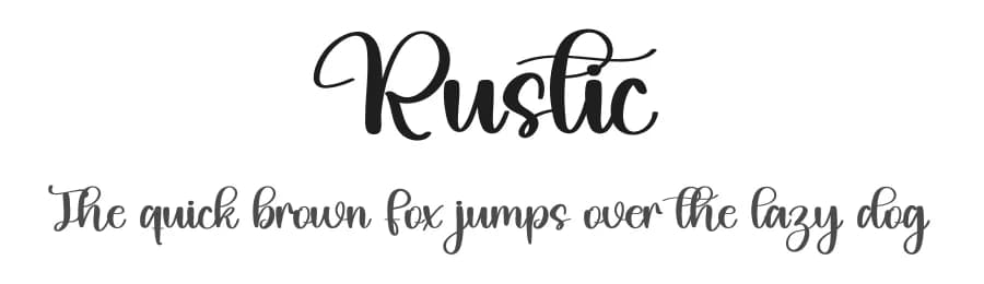 Rustic by Inermedia Studio — Script Handwritten Font