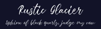 Rustic Glacier by Blue Studio09 — Script Handwritten Font — thumbnail 2