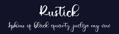 Rustick by PiPi Creative STUDIO — Script Handwritten Font — thumbnail 2