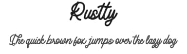 Rustty by Creatype Studio — Script Handwritten Font — thumbnail 1