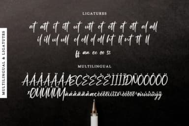 Ruthfully Font by R. Studio — Script Handwritten Font — thumbnail 9