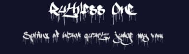 Ruthless One by Måns Grebäck — Script Handwritten Font — thumbnail 2