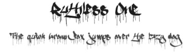 Ruthless One by Måns Grebäck — Script Handwritten Font — thumbnail 1