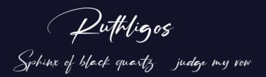 Ruthligos by Typeline Studio — Script Handwritten Font — thumbnail 2