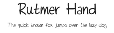 Rutmer Hand by Rutmer Zijlstra — Script Handwritten Font — thumbnail 1