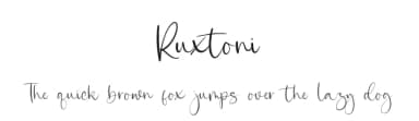 Ruxtoni by Letterative Studio — Script Handwritten Font — thumbnail 1