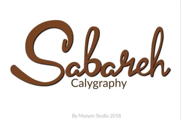 Sabareh Font by Mozyen Studio — Script Handwritten Font