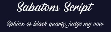 Sabatons Script by Letterhend Studio — Script Handwritten Font — thumbnail 2