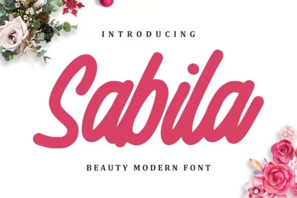 Sabila Font by Ian Mikraz — Script Handwritten Font