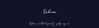 Sabrina by Kong Font — Script Handwritten Font — thumbnail 2