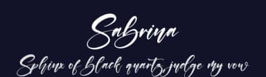 Sabrina by Letterena Studios — Script Handwritten Font — thumbnail 2