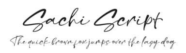 Sachi Script by Lemonthe — Script Handwritten Font — thumbnail 1