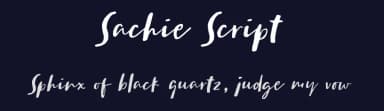 Sachie Script by Get Studio — Script Handwritten Font — thumbnail 2