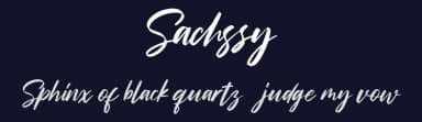 Sachssy by Creatype Studio — Script Handwritten Font — thumbnail 2