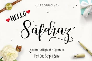 Safaraz Font by Cooldesignlab — Script Handwritten Font — thumbnail 1