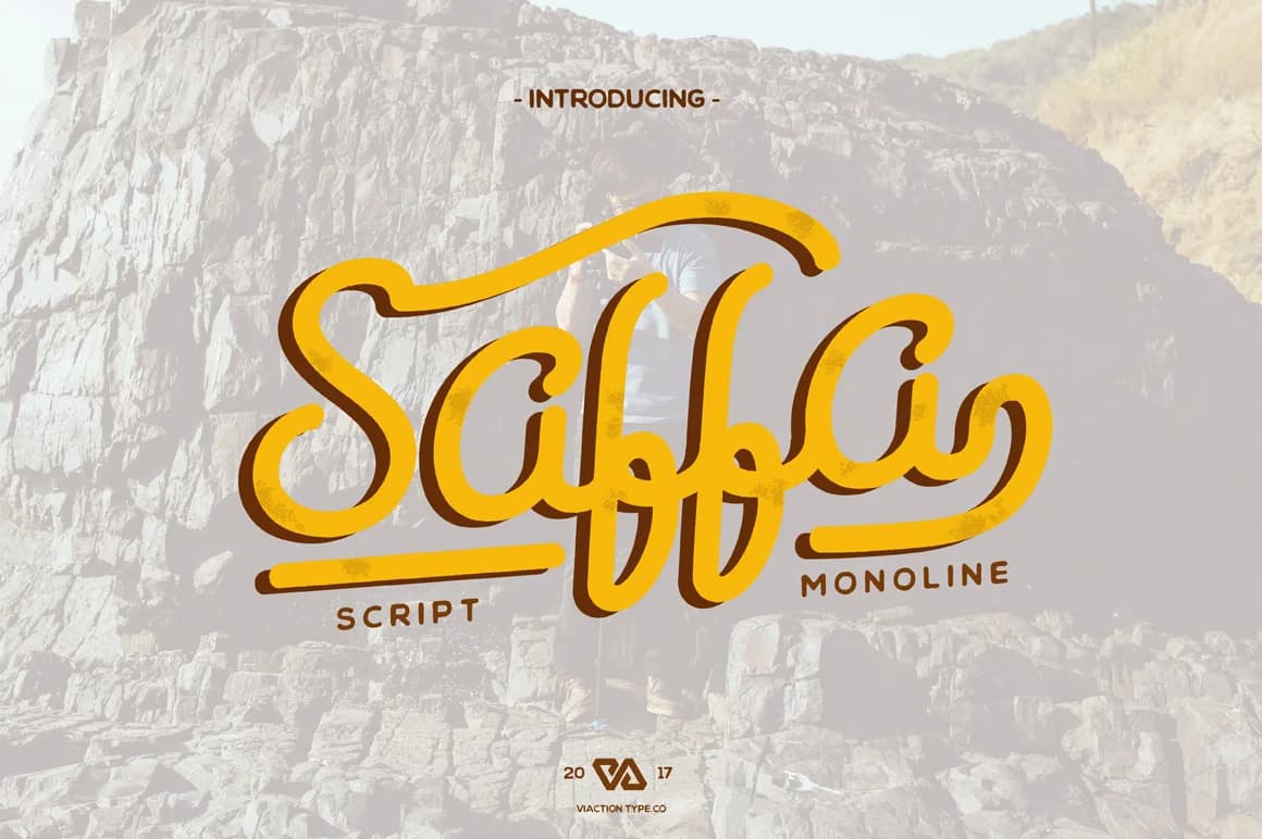 Saffa Font by Viaction Type.Co — Script Handwritten Font — preview 1