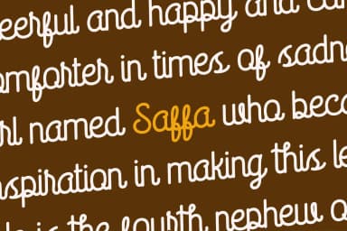Saffa Font by Viaction Type.Co — Script Handwritten Font — thumbnail 6