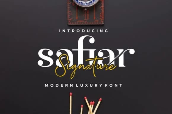 Safiar Font by putracetol — Script Handwritten Font