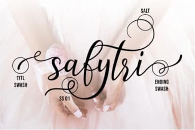 Safytri Font by syakaltype — Script Handwritten Font — thumbnail 2