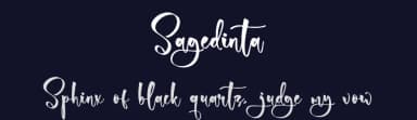 Sagedinta by Letterena Studios — Script Handwritten Font — thumbnail 2
