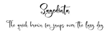 Sagedinta by Letterena Studios — Script Handwritten Font — thumbnail 1