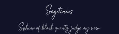 Sagetarius by Ramli Setiadi — Script Handwritten Font — thumbnail 2
