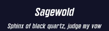 Sagewold by GGBotNet — Sans Serif Font — thumbnail 2